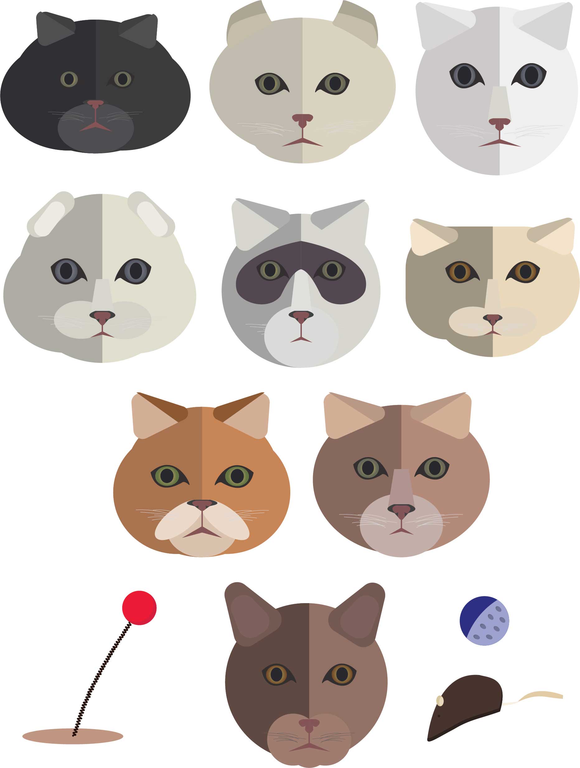 Illustrated Cats