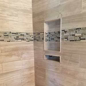 Mosaic Shower Wall